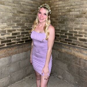 Light purple short Rapunzel dress